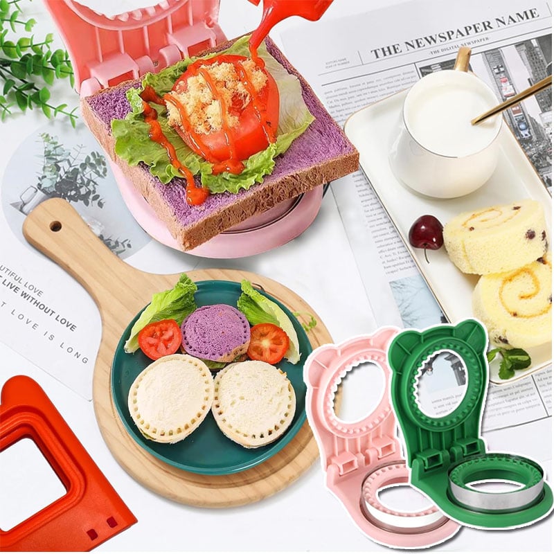 🔥Summer Sale - 2PCs Sandwich Molds Cutter and Sealer