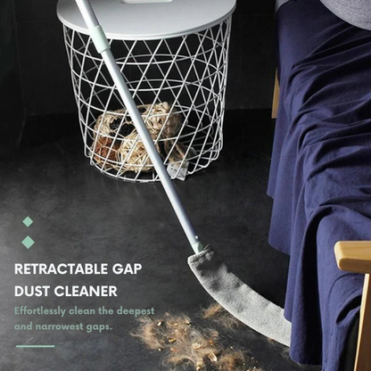 Multifunctional adjustable microfiber dust brush gap mop