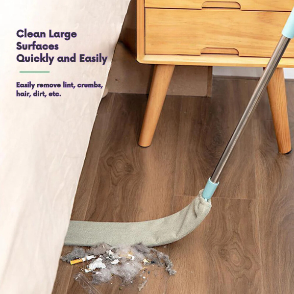 Multifunctional adjustable microfiber dust brush gap mop