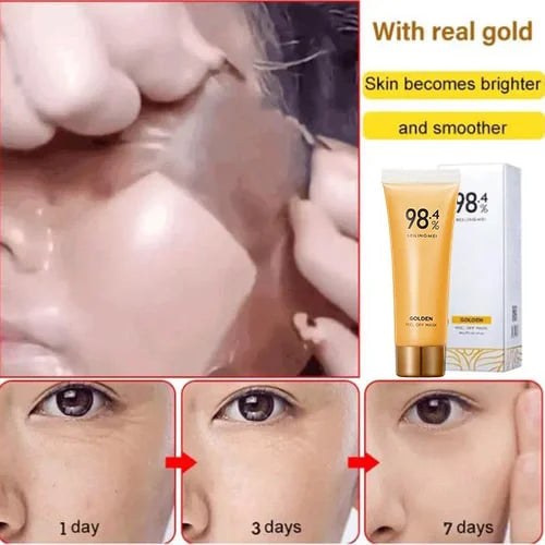 Gold Foil Peel-Off Mask (Pack of 2)