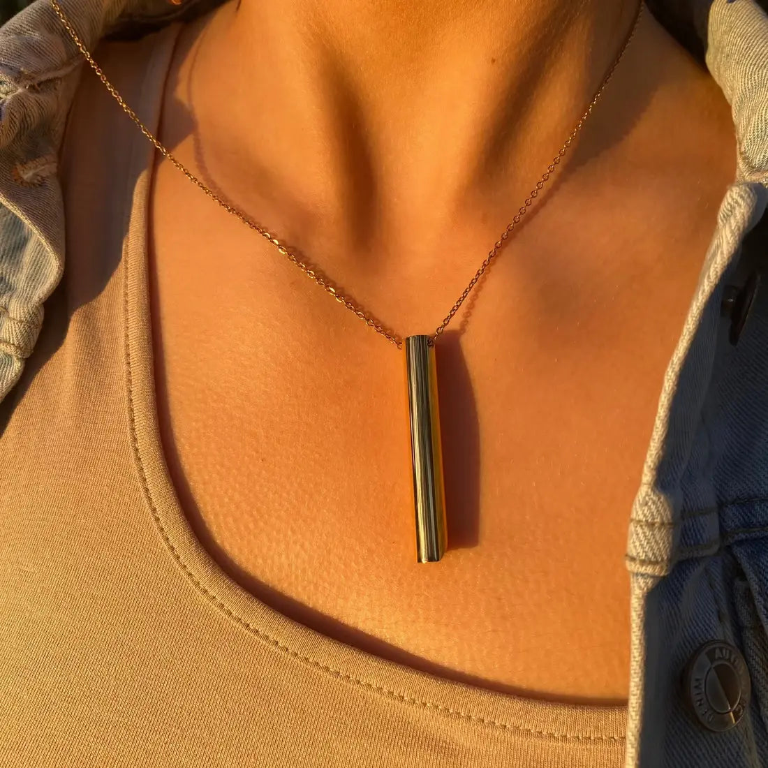 Aerosolry Breathlace - Stainless Steel Mindful Breathing Necklace