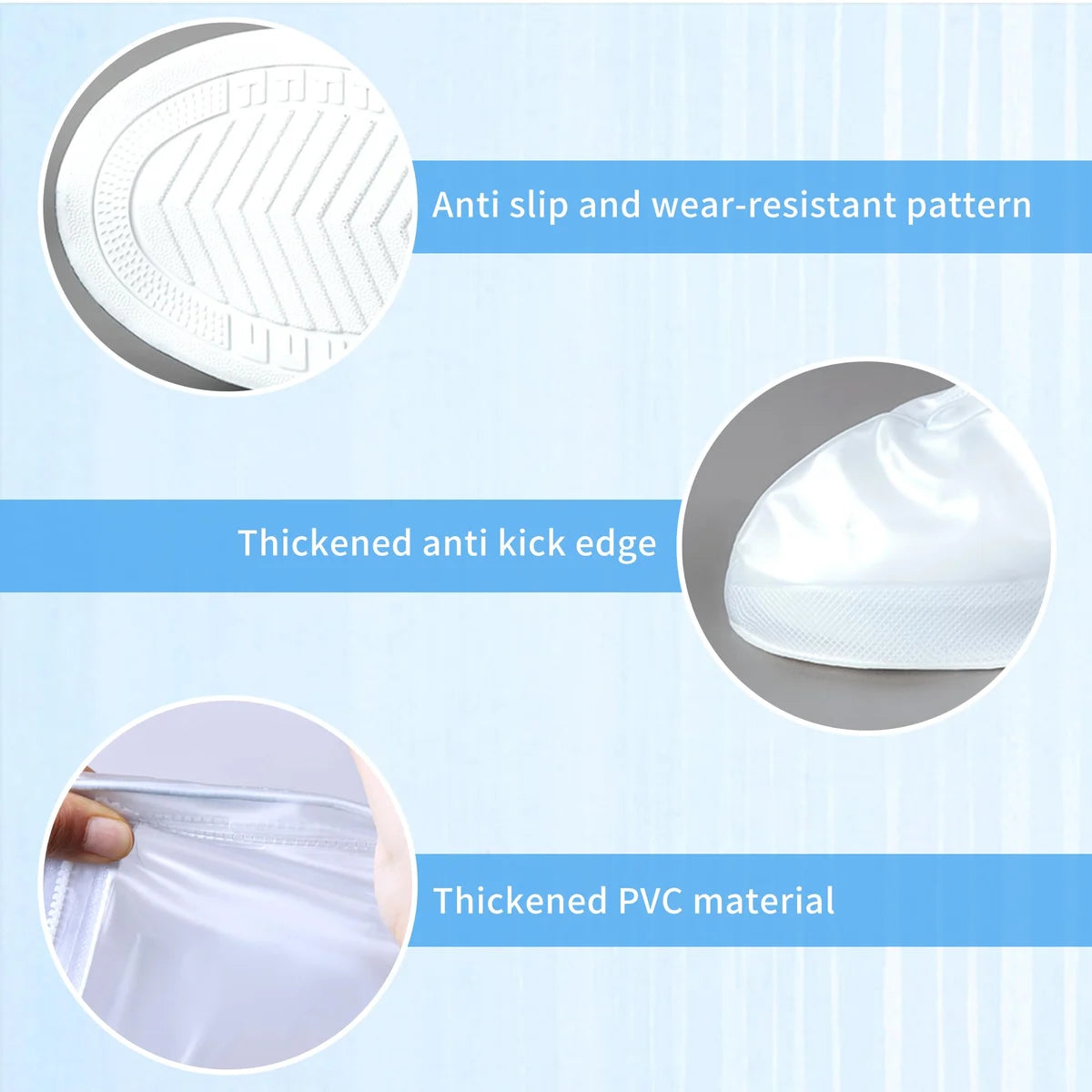 Reusable Portable Easy-to-wear Rain Shoe Cover