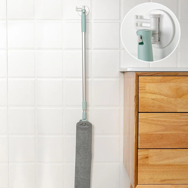 Multifunctional adjustable microfiber dust brush gap mop