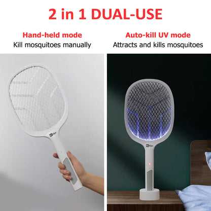 EASYPEST2.0 2 in 1 Rechargeable Mosquito Killer Racket And Lamp