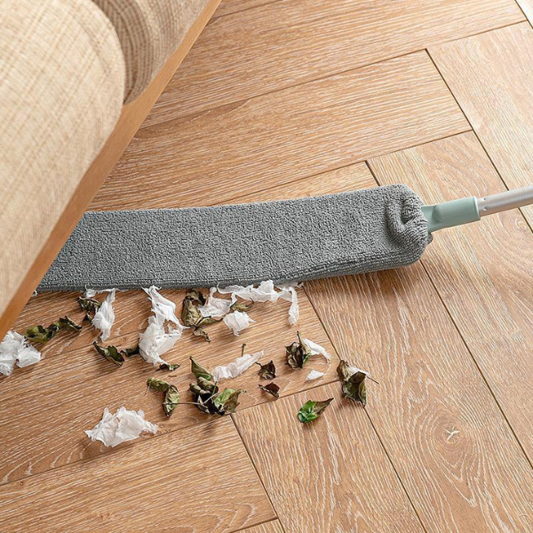 Multifunctional adjustable microfiber dust brush gap mop