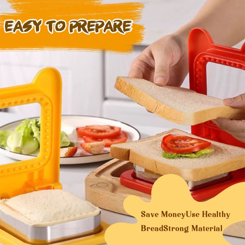 🔥Summer Sale - 2PCs Sandwich Molds Cutter and Sealer