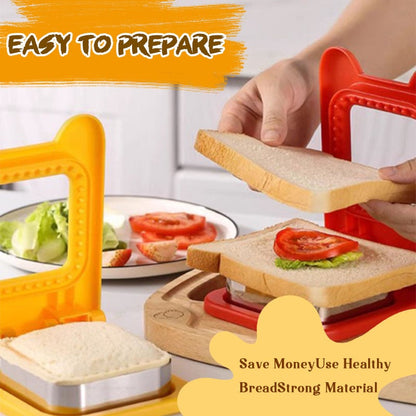 🔥Summer Sale - 2PCs Sandwich Molds Cutter and Sealer