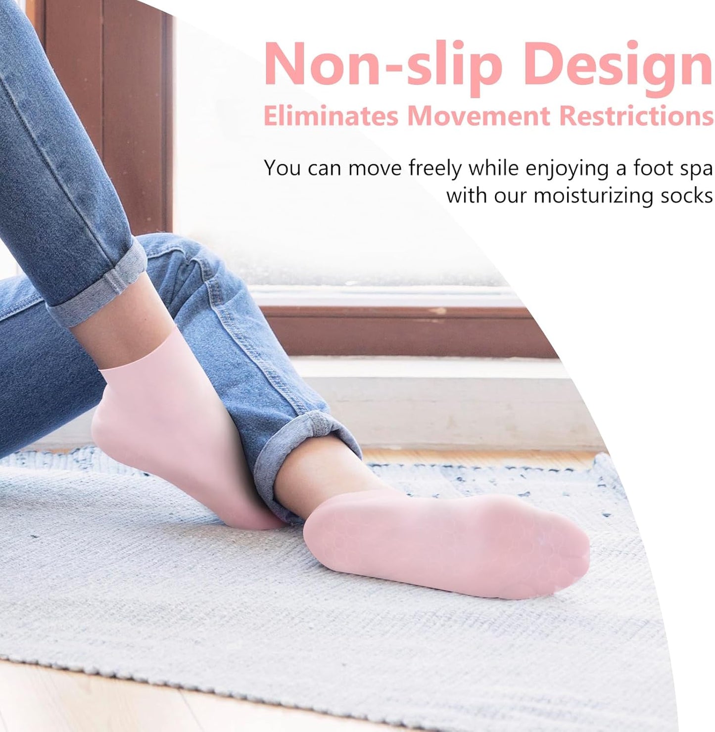 Silicone Socks for Spa and Pedicure