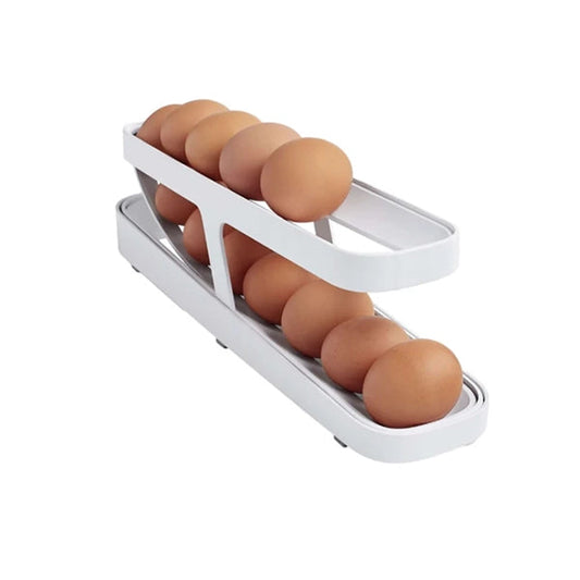 🥚Automatic Scrolling Egg Rack Holder Storage Box✨