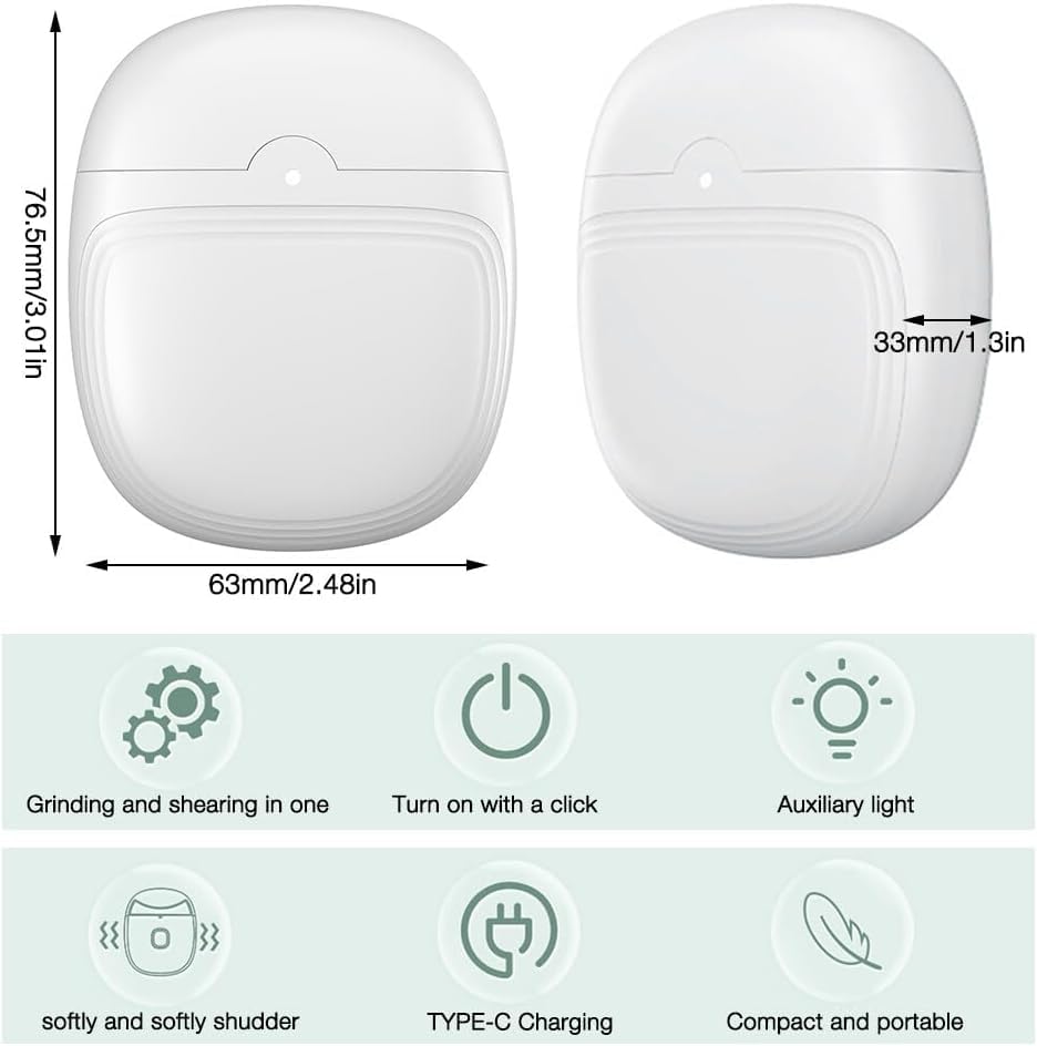 Rechargeable Electric Nail Clipper