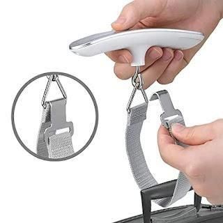 Portable Electronic Hook Scale with Strong Nylon Strap