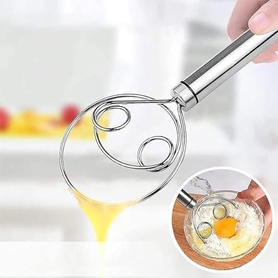 Stainless Steel Magic Dough Whisk (Pack of 2)