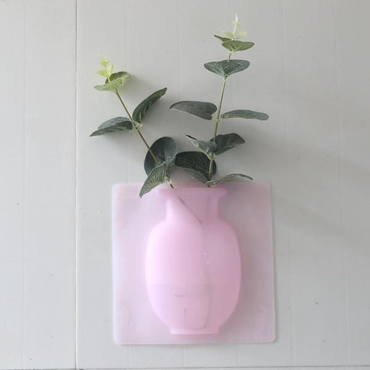 Reusable & Removable Magic Silicone Vase Sticker, for Home & Office Decoration