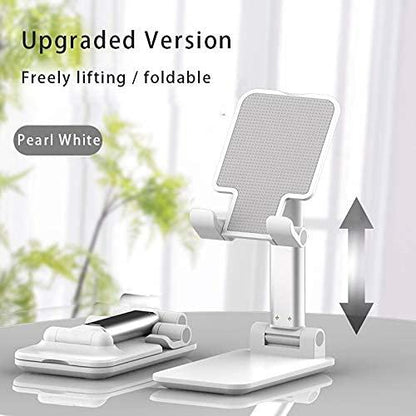 Multi Angle Adjustable and Foldable Mobile Phone Stand/Holder, Anti Slip and Scratch Resistant Stand