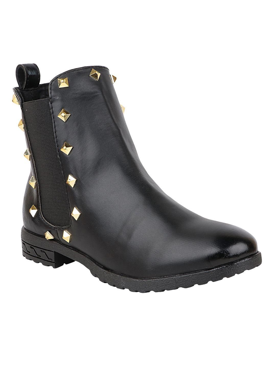 Studded Detail Chelsea Boots